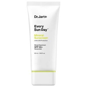 NWT Dr. Jart+ Every Sun Day Mineral Korean Sunscreen SPF 50+